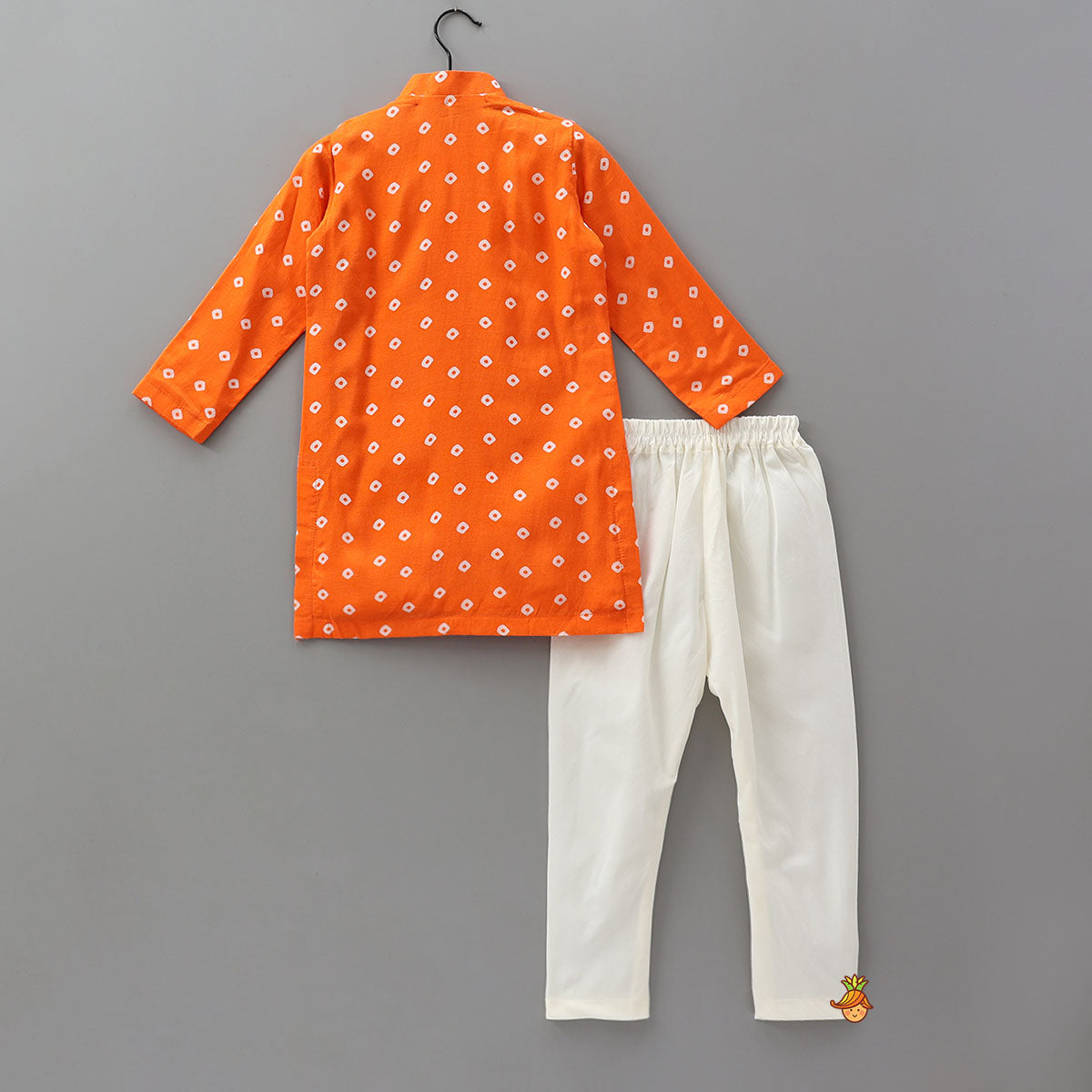 Bright Bandhani Printed Kurta And Churidar