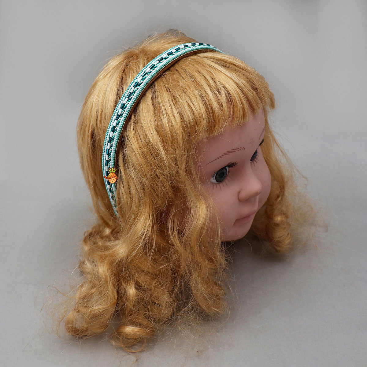 Hand-Embroidered Beaded Hair Band