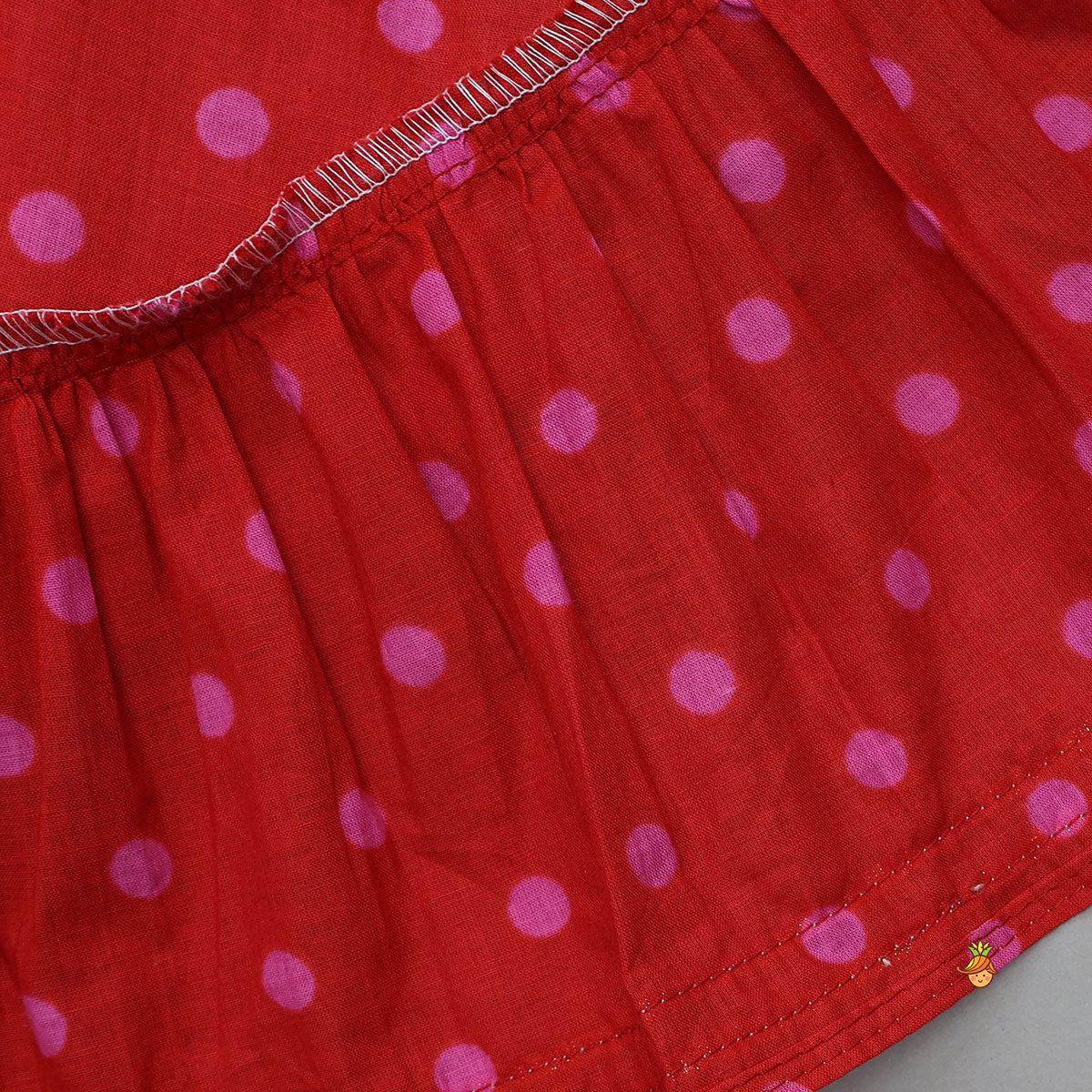 High Low Layered Kurti And Dhoti Style Pant With Dupatta