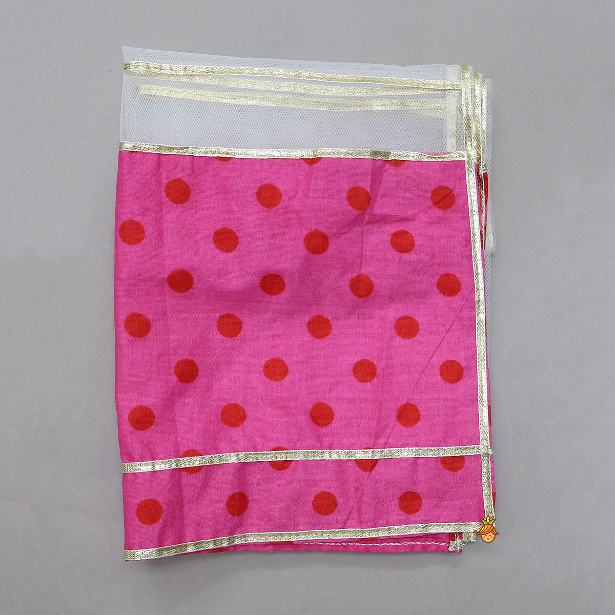 High Low Layered Kurti And Dhoti Style Pant With Dupatta