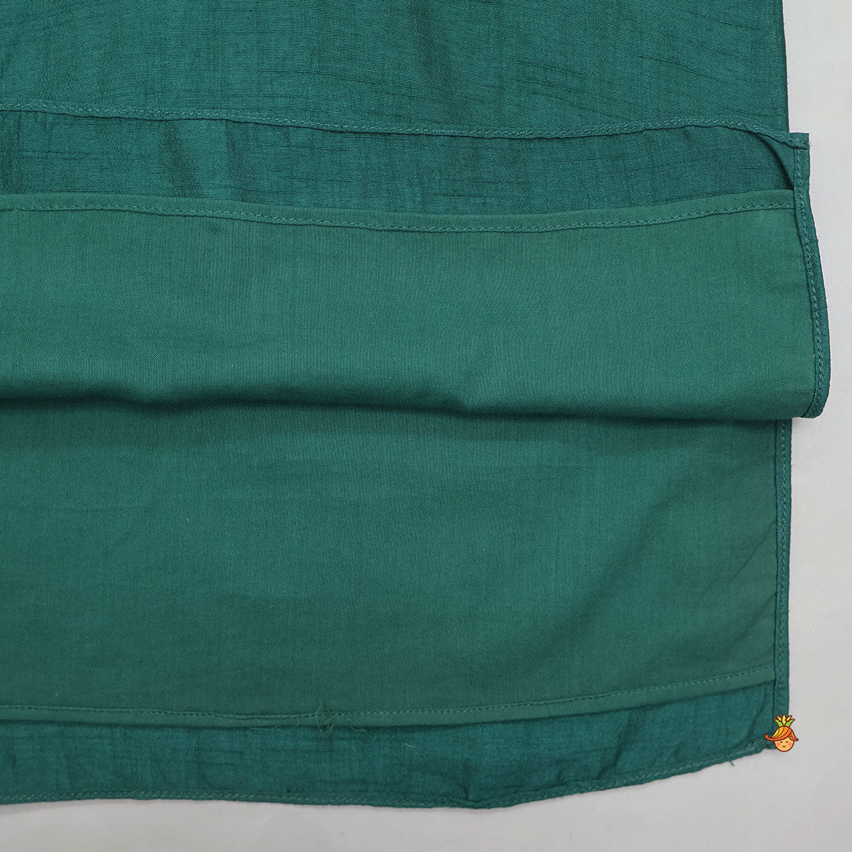 Embroidered Front Placket Kurta And Pyjama