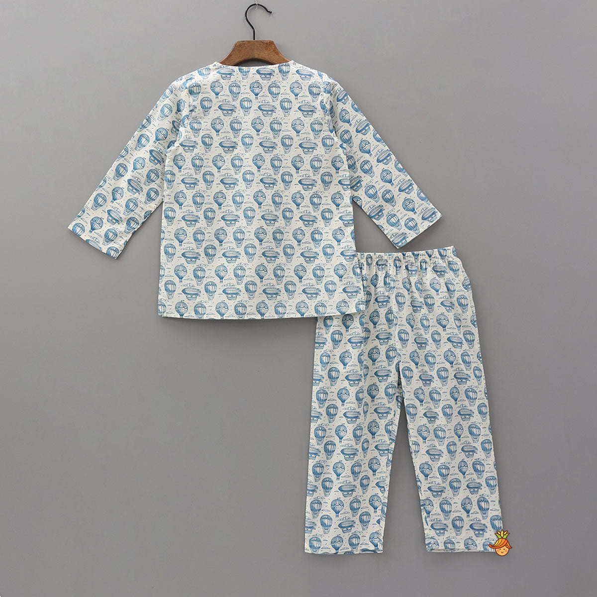 Hot Air Balloon Print Sleepwear