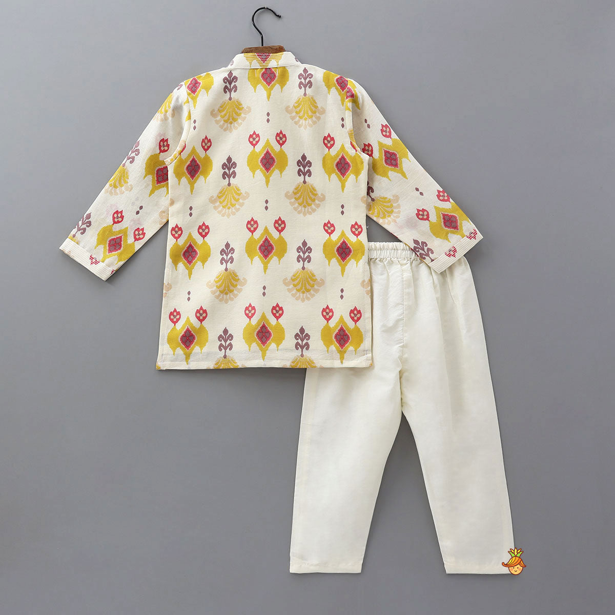 Festive Ikat Inspired Kurta And Pyjama