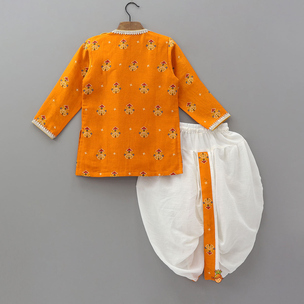 Knot-Tie Kurta And Dhoti
