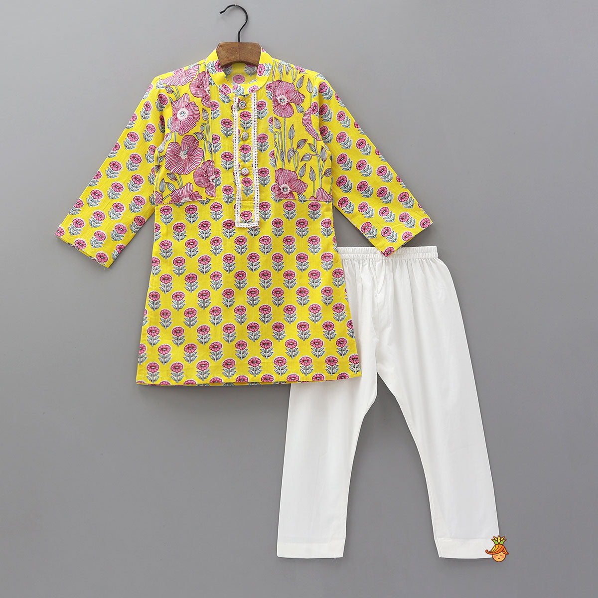 Soft Cotton Printed Kurta And Pyjama