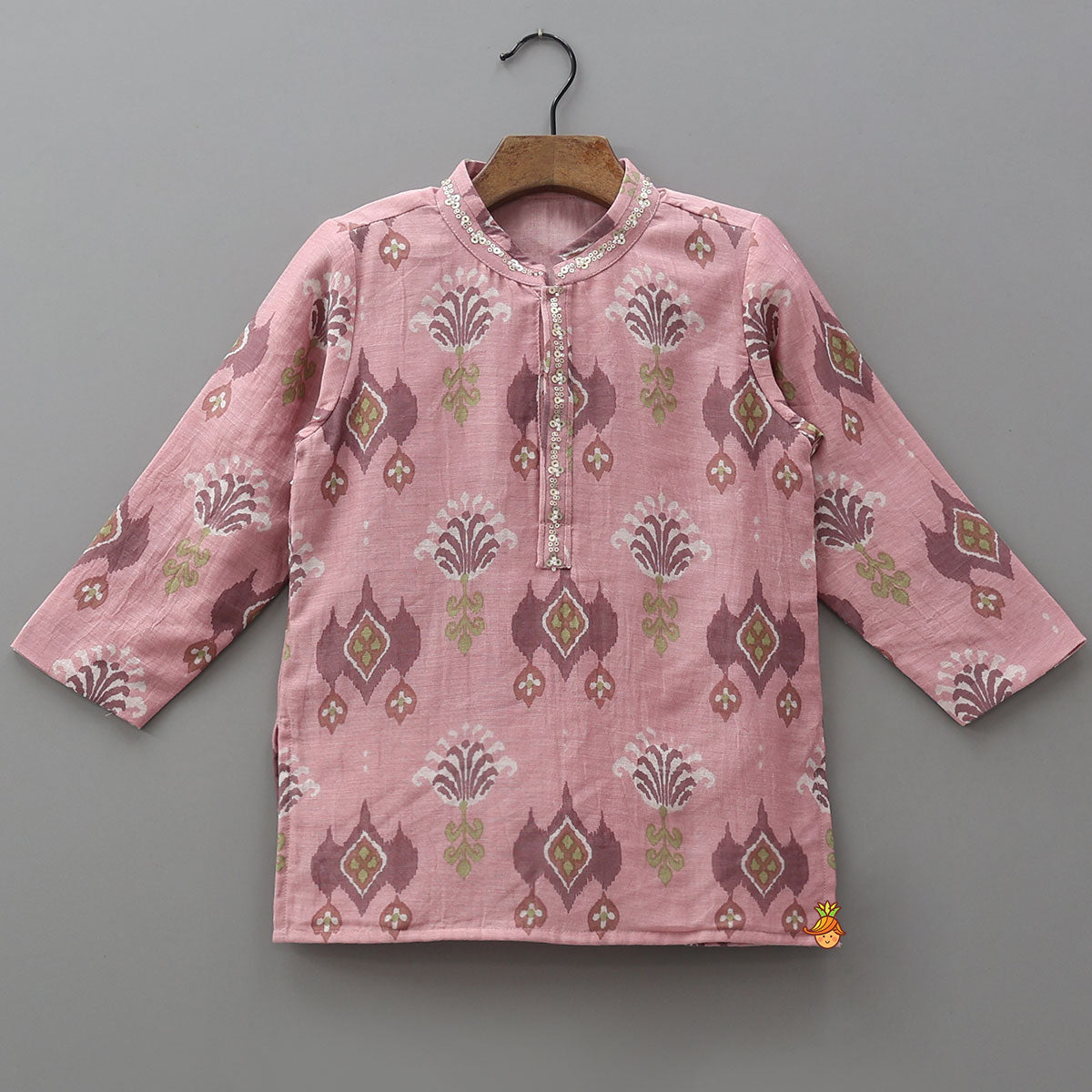 Classic Printed Kurta With Pyjama