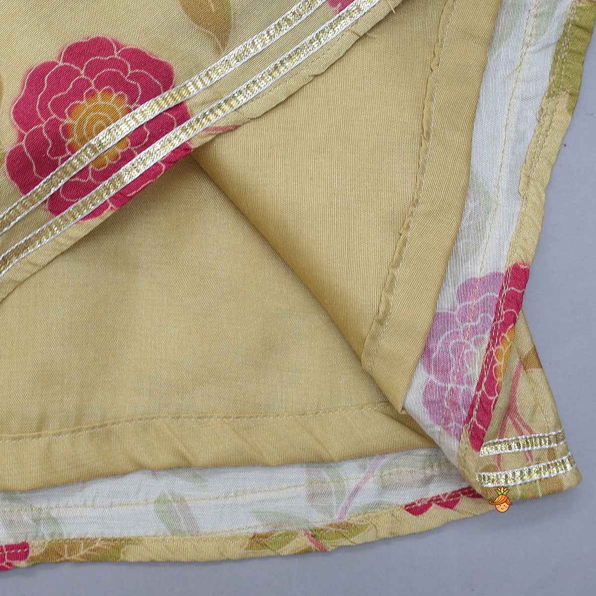A-Line Kurti And Matching Sharara With Dupatta