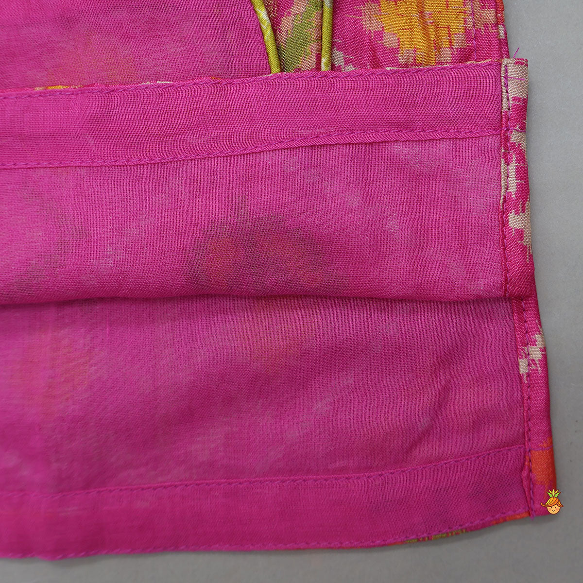 Side Knot Style Kurta And Pyjama