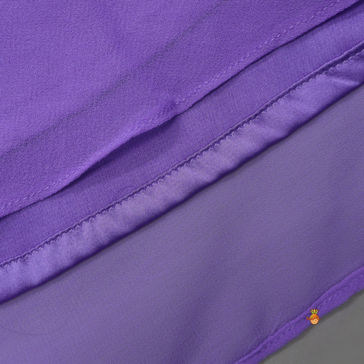 Gorgeous Faux Pearl Detailed Pre Draped Saree
