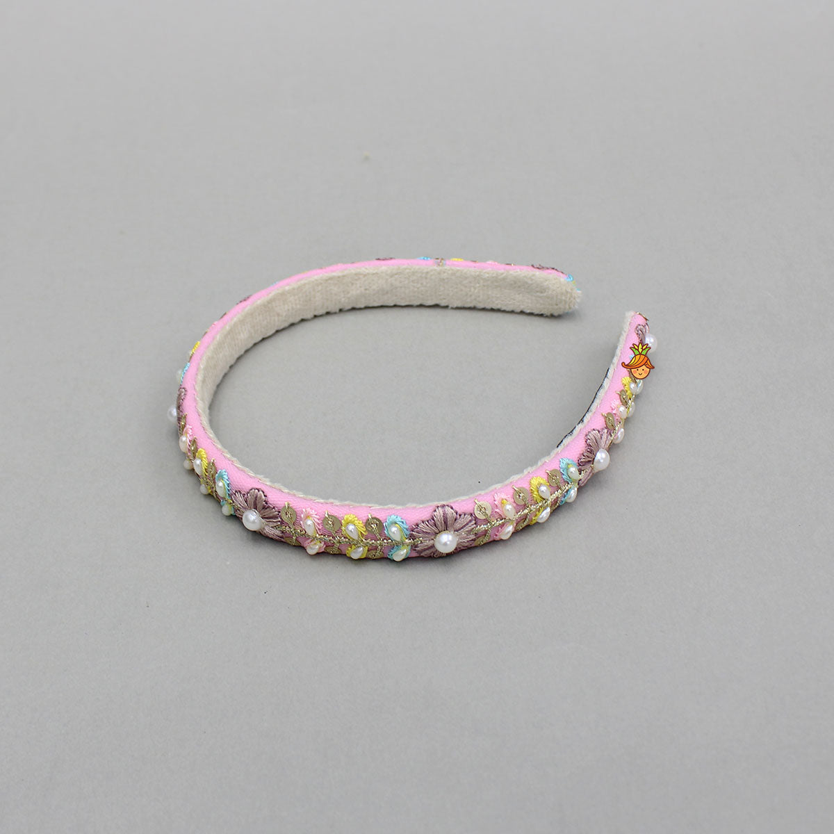 Adorable Floral Embroidered Pretty Hair Band