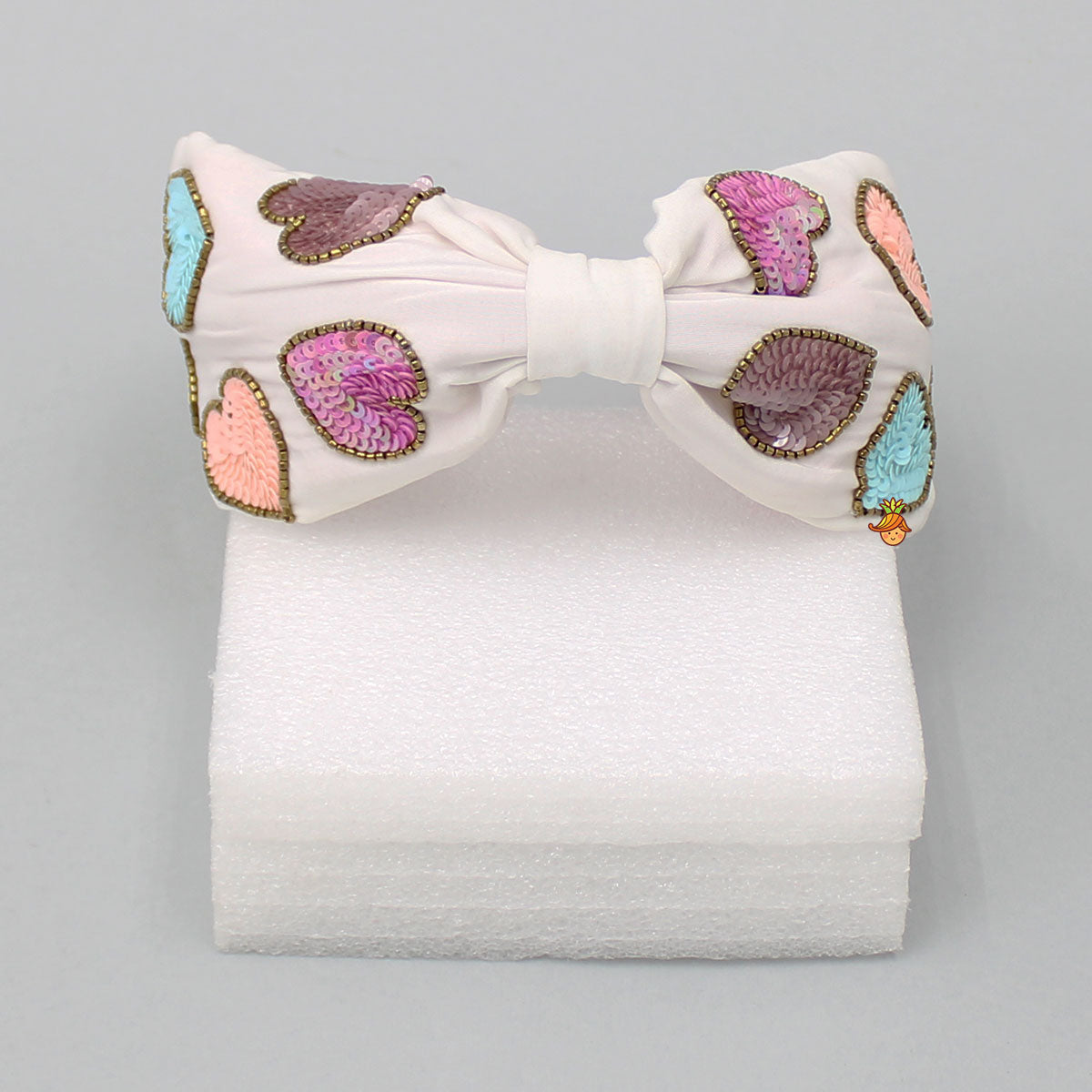Multicolour Sequin Sweetheart Embroidered Hair Band