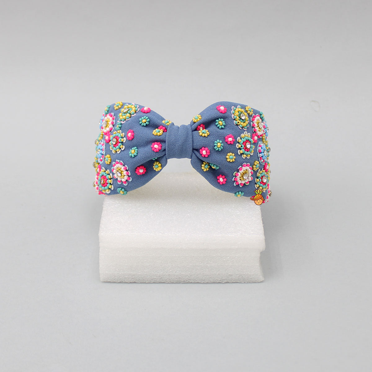 Beads Hand Embroidered Knot Detail Hair Band