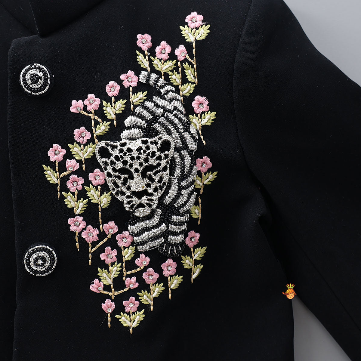 Intricate Embroidered Sherwani And Pyjama