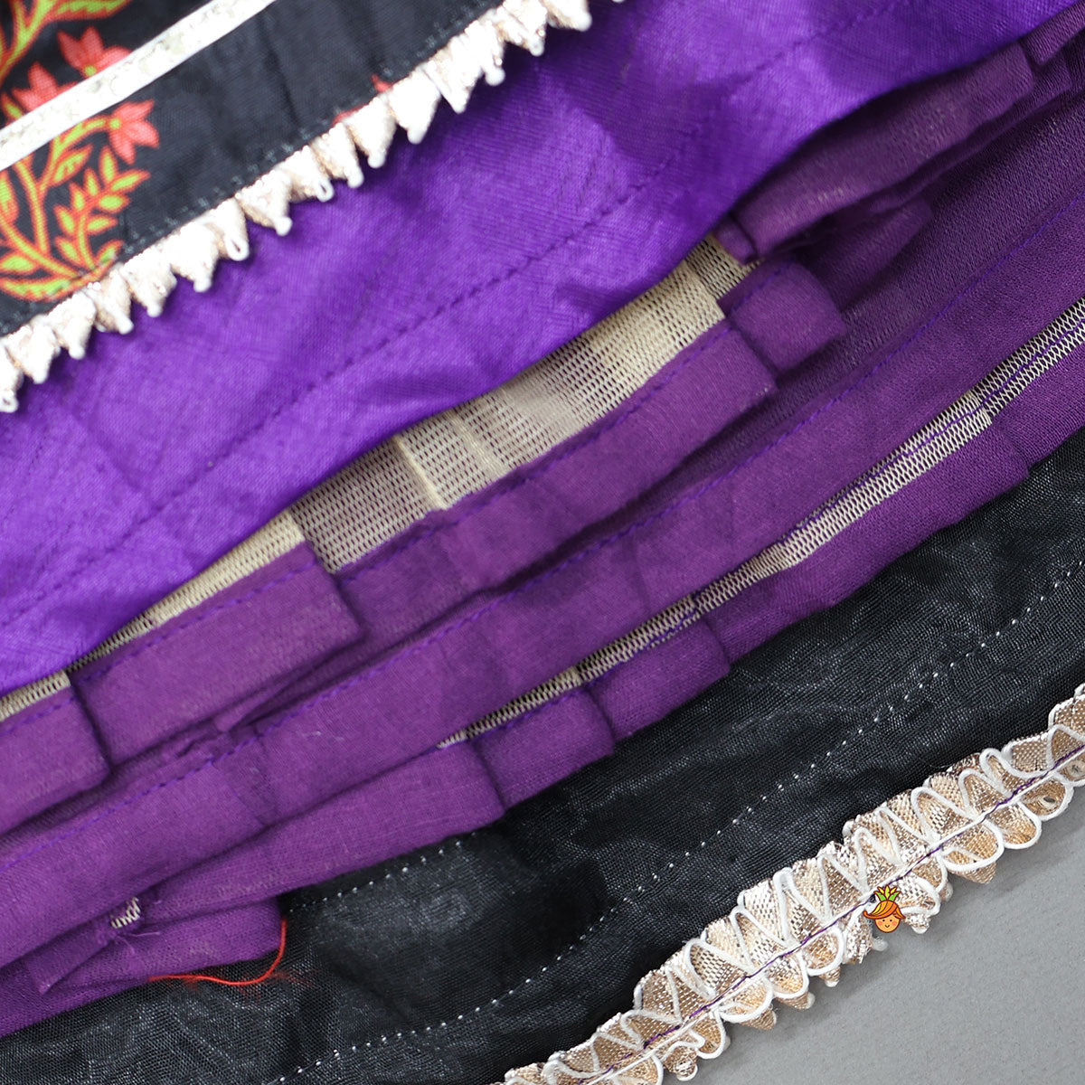 Stylish Bandhani Printed Festive Crop Top And Lehenga