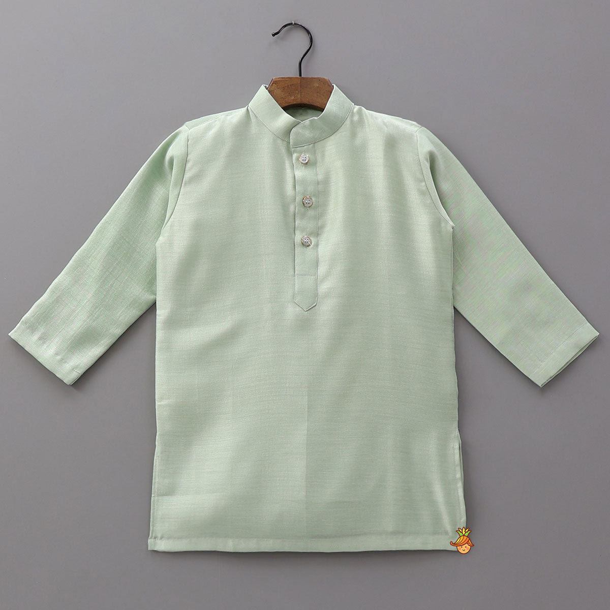 Kurta With Cute Car Motif Embroidered Jacket And Pyjama