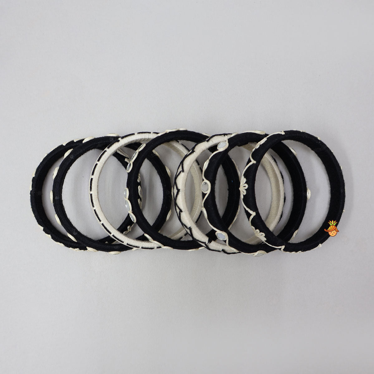 Charming Mirror Work Bangles