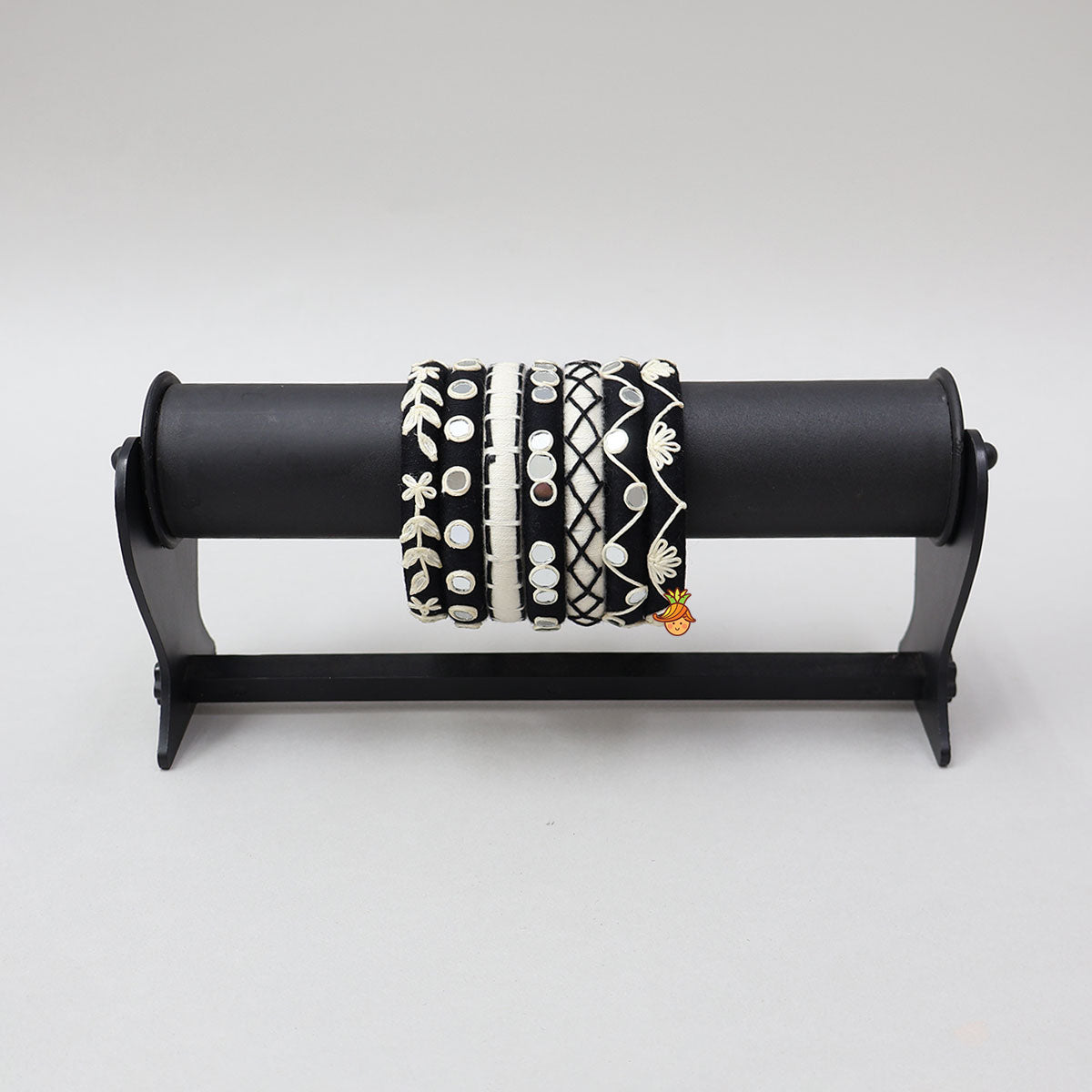 Charming Mirror Work Bangles