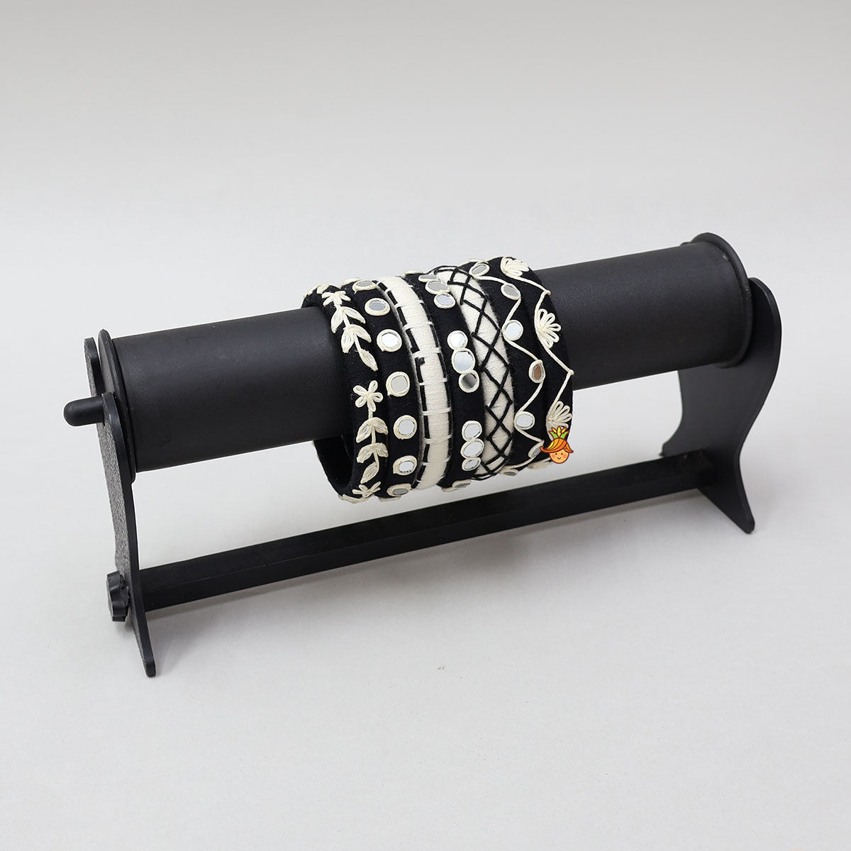 Charming Mirror Work Bangles