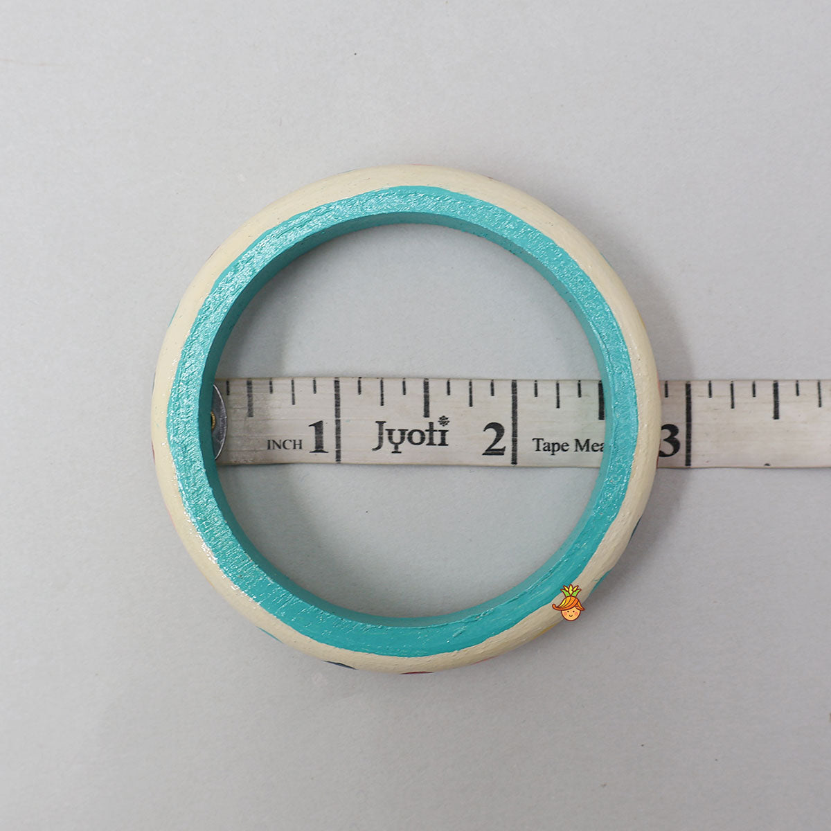Charming Hand Painted Wooden Bangles