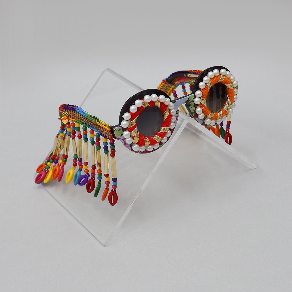 Single Pair Of Vibrant Navratri Sunglasses For 3+ Years