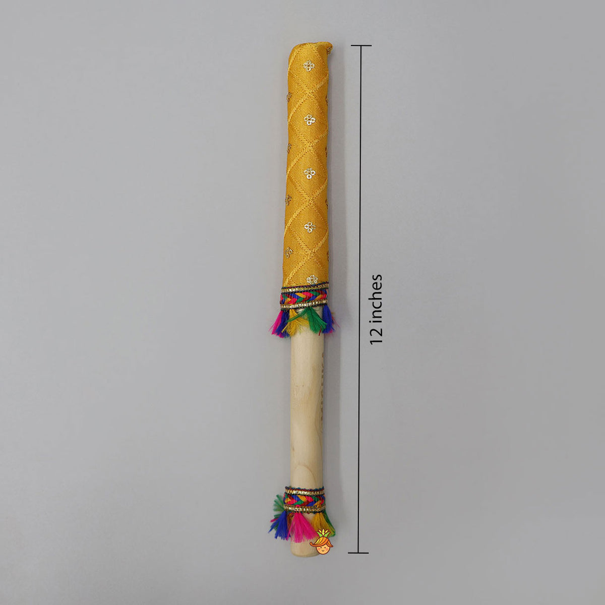 Vibrant Festive Name Personalizable Dandiya Sticks