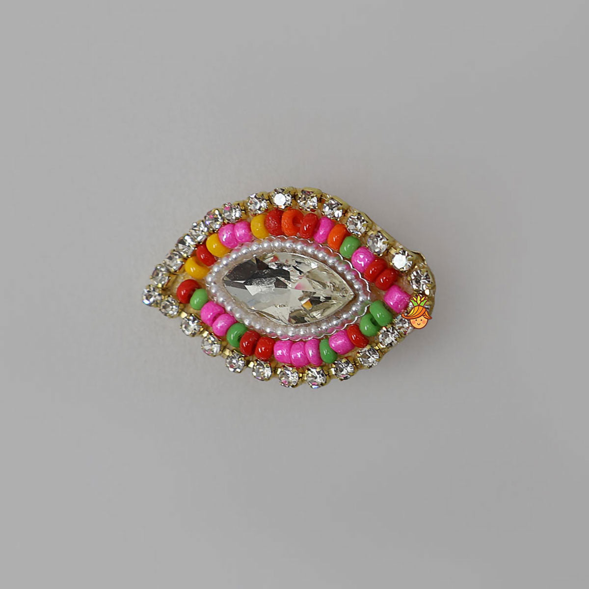 Colourful Beaded Hair Clips