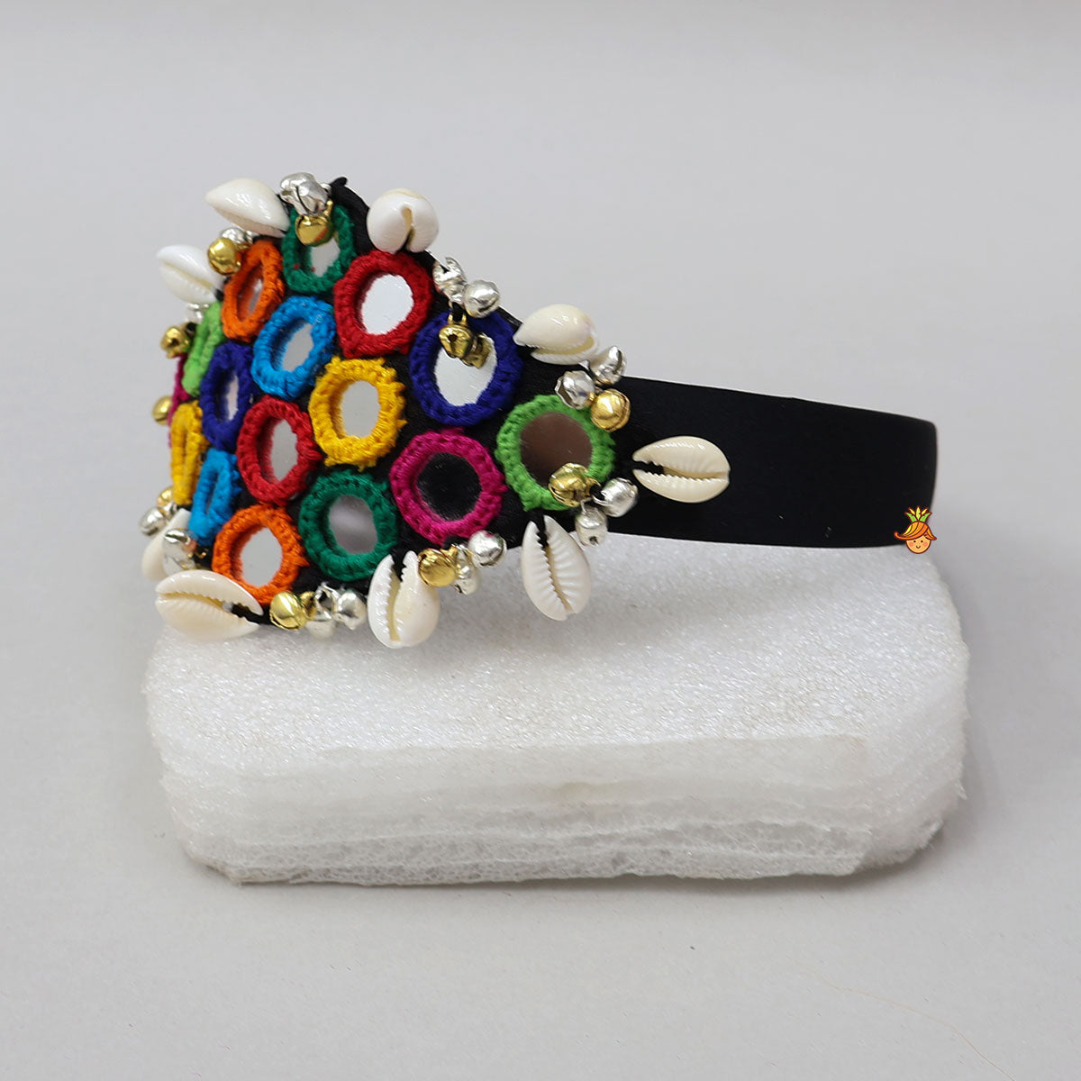 Elegant Mirror Work Hair Band