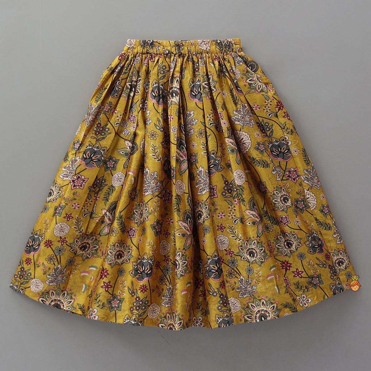 Stunning Ghungroo Detailed Top And Floral Printed Lehenga