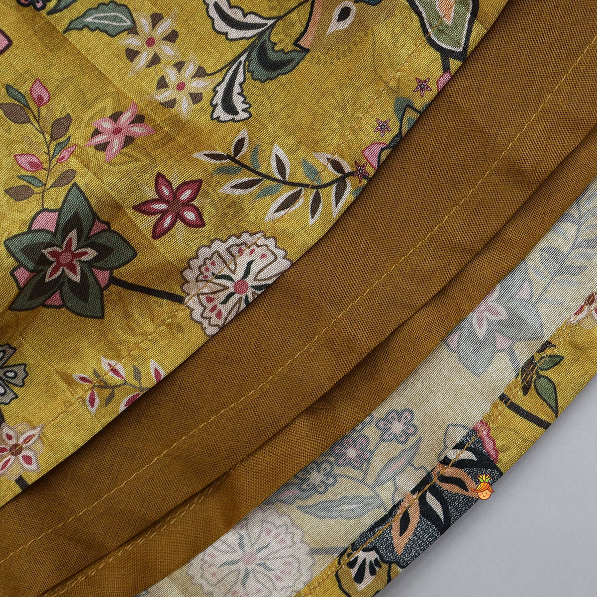 Stunning Ghungroo Detailed Top And Floral Printed Lehenga