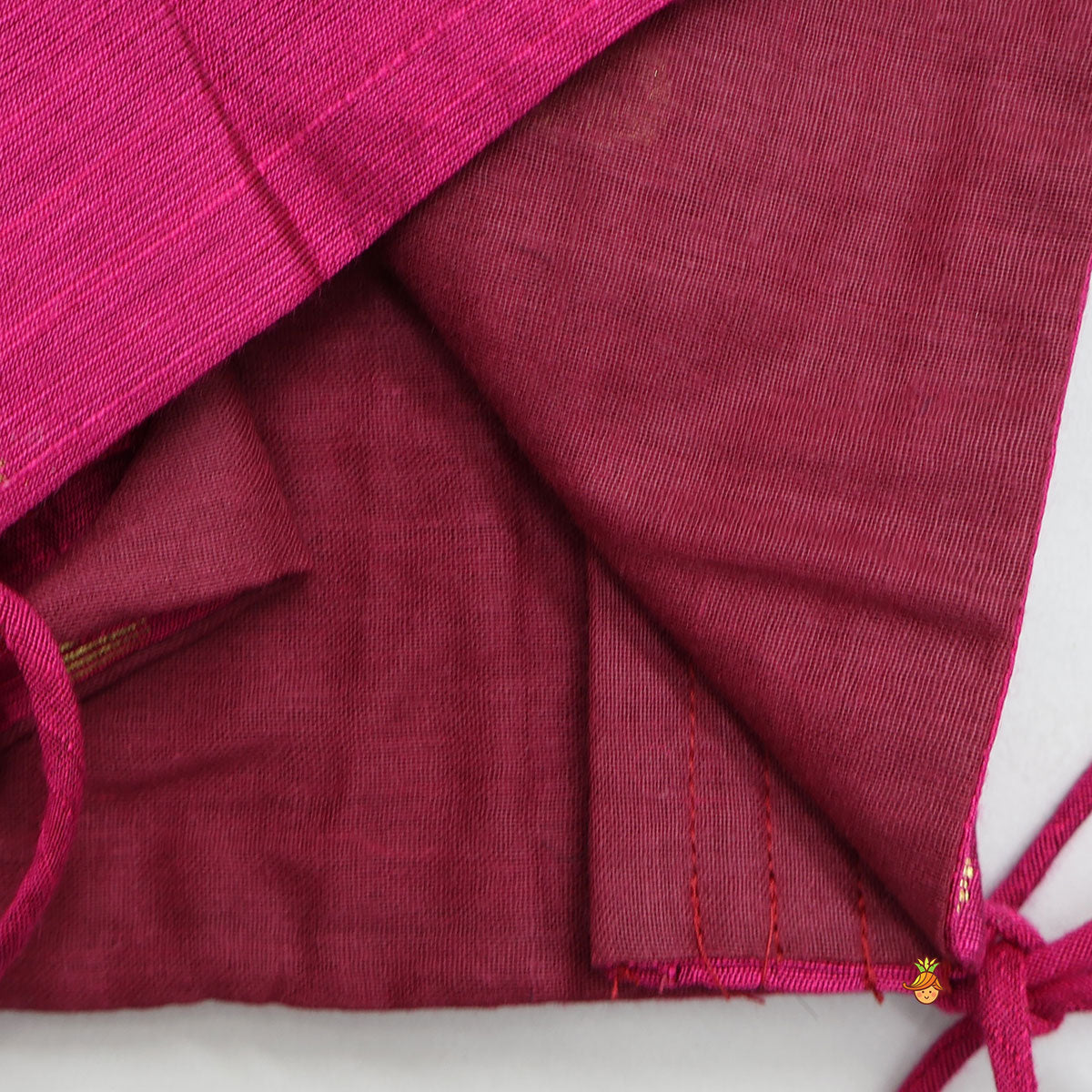 Graceful Booti Motif Crop Top With Pleated Lehenga