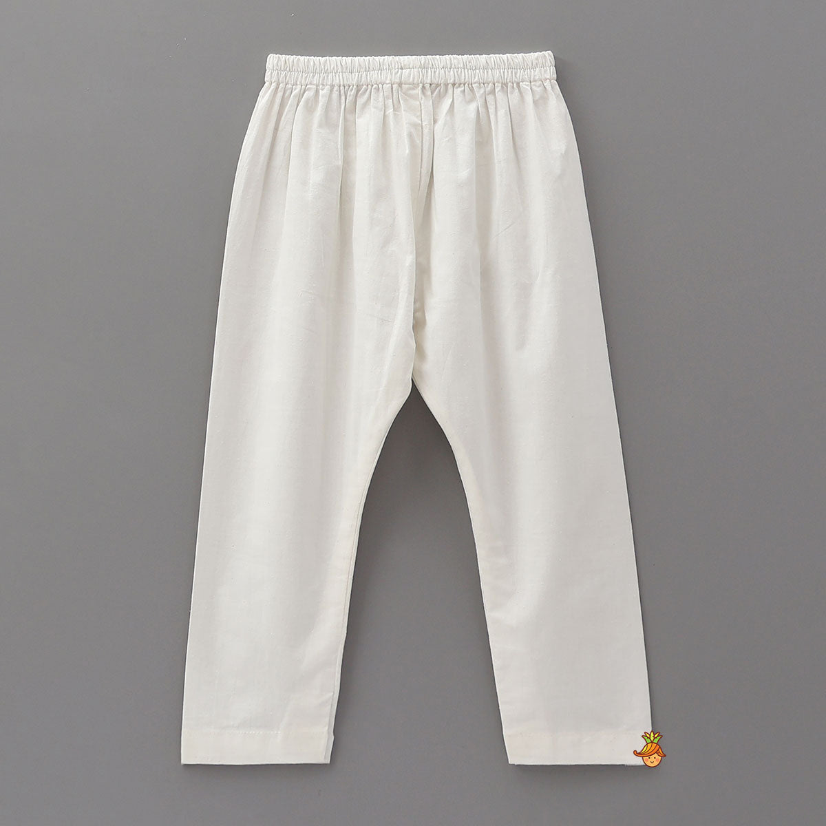 Pin Tuck Cotton Kurta With Pocket Detail Jacket And Pyjama