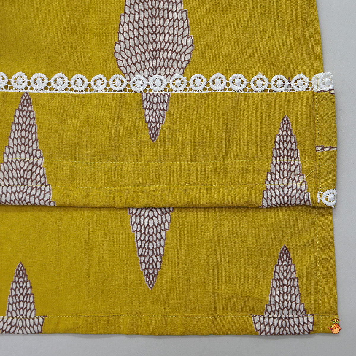 V Neck Kurti With Farsi Pant And Dupatta