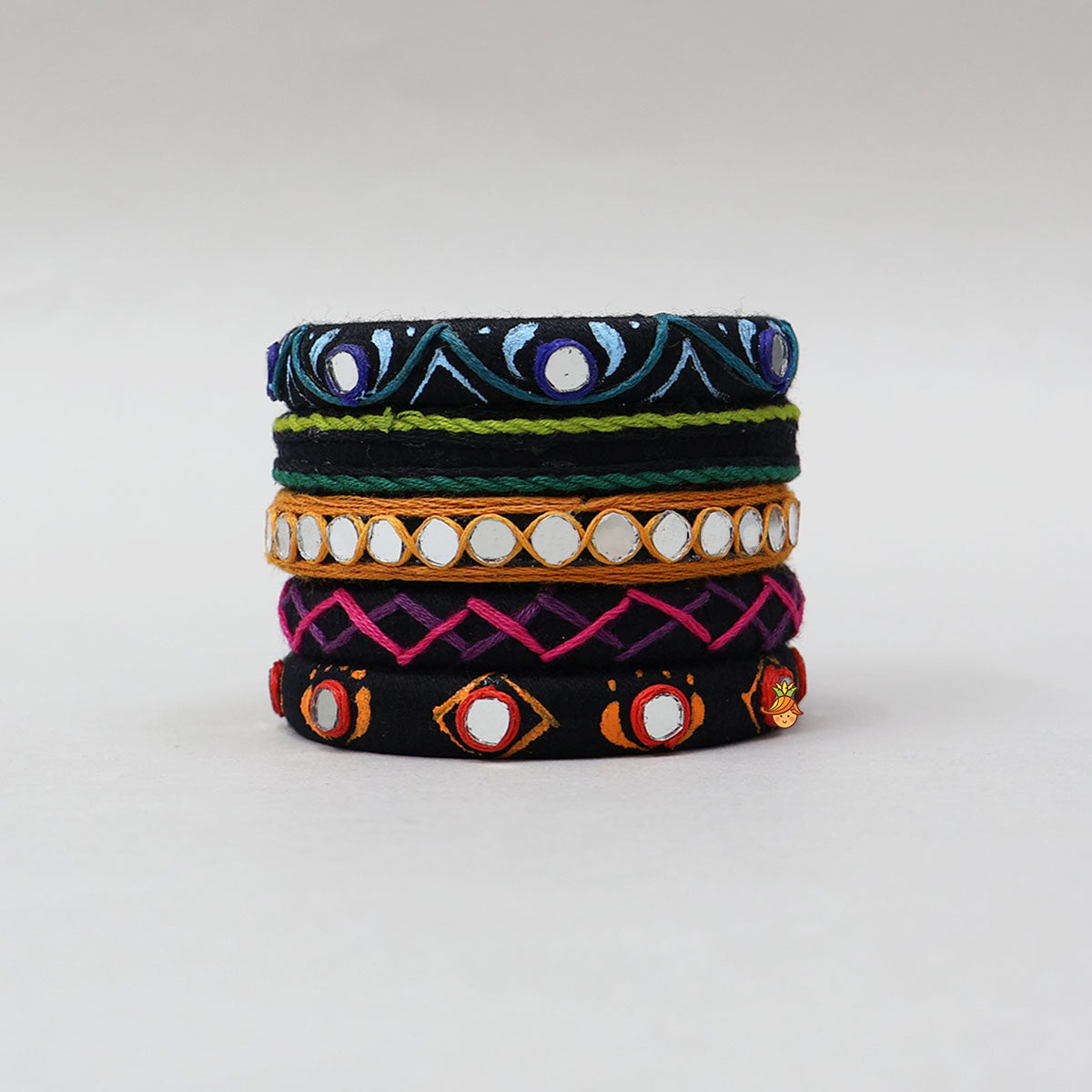 Mirror Embellished Handcrafted Bangles