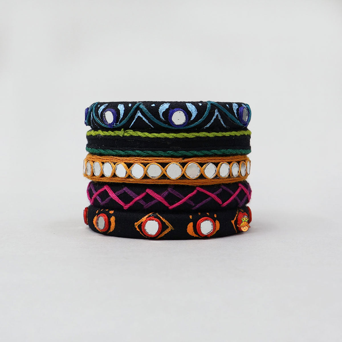 Mirror Embellished Handcrafted Bangles