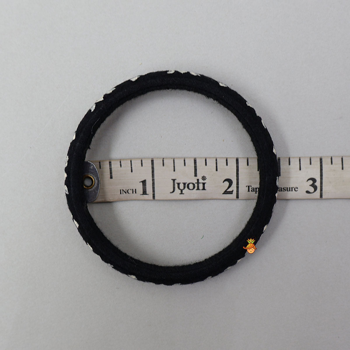 Lotus Hand Painted And Handcrafted Thread Bangles