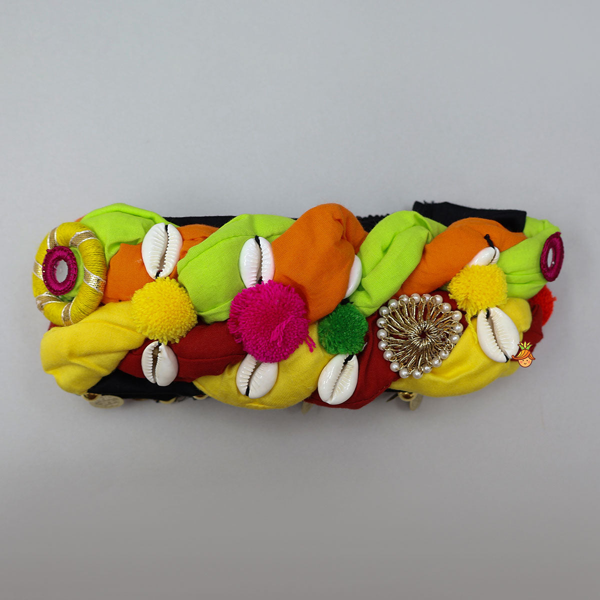 Stunning Kediya With Dhoti And Multicoloured Turban