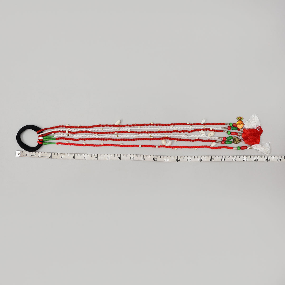 Handcrafted Fringe Detail Hair Tie Parandi