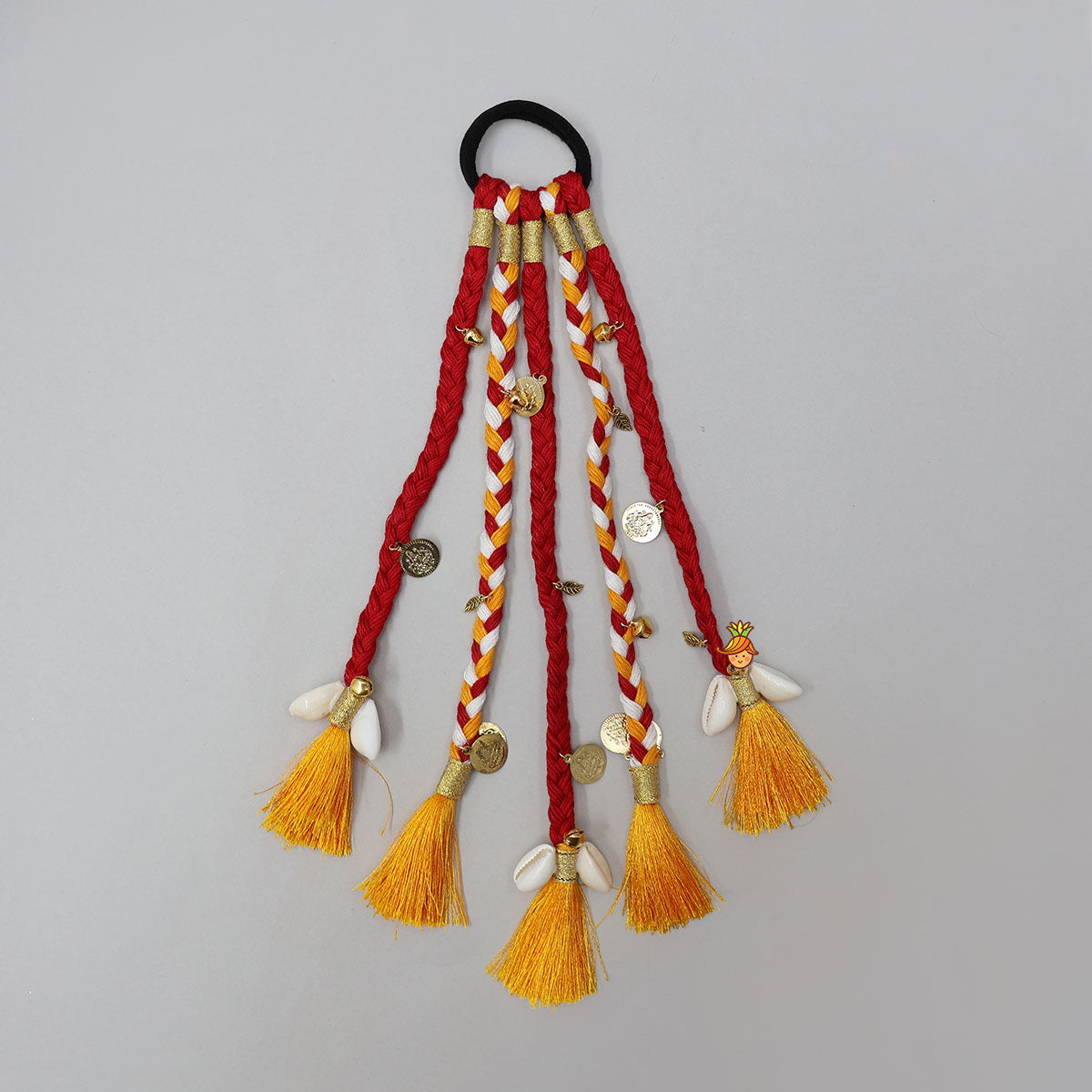 Braided Tassel Hair Tie Parandi