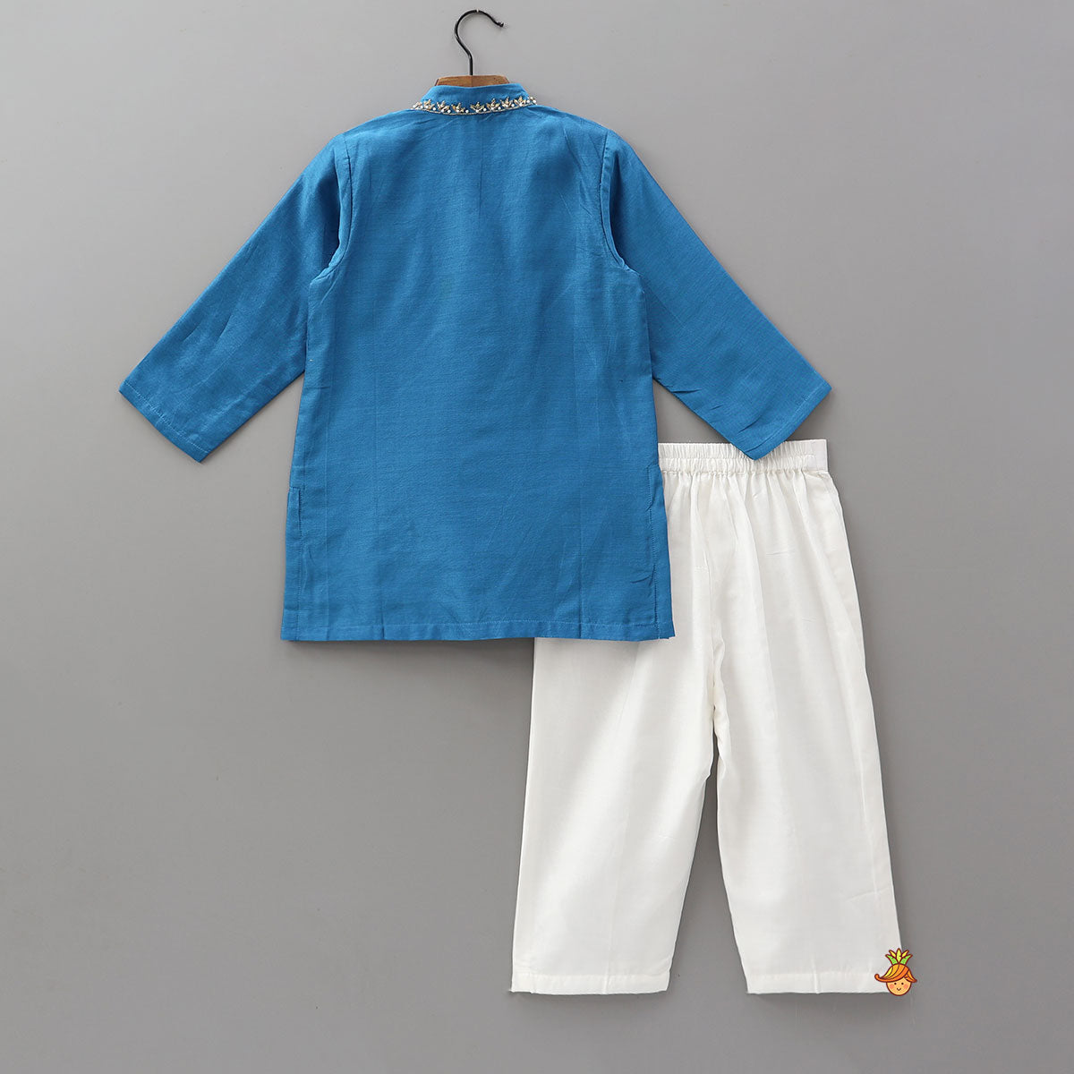 Patchwork Detailed Elegant Kurta With Pyjama