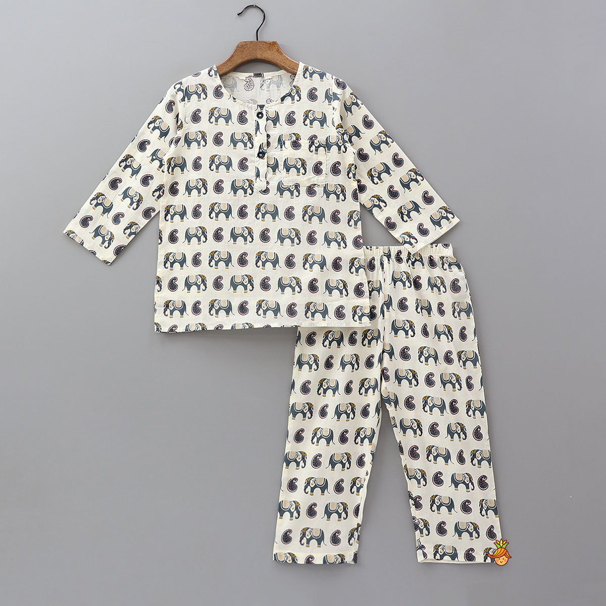 Animal Motif Printed Sleepwear