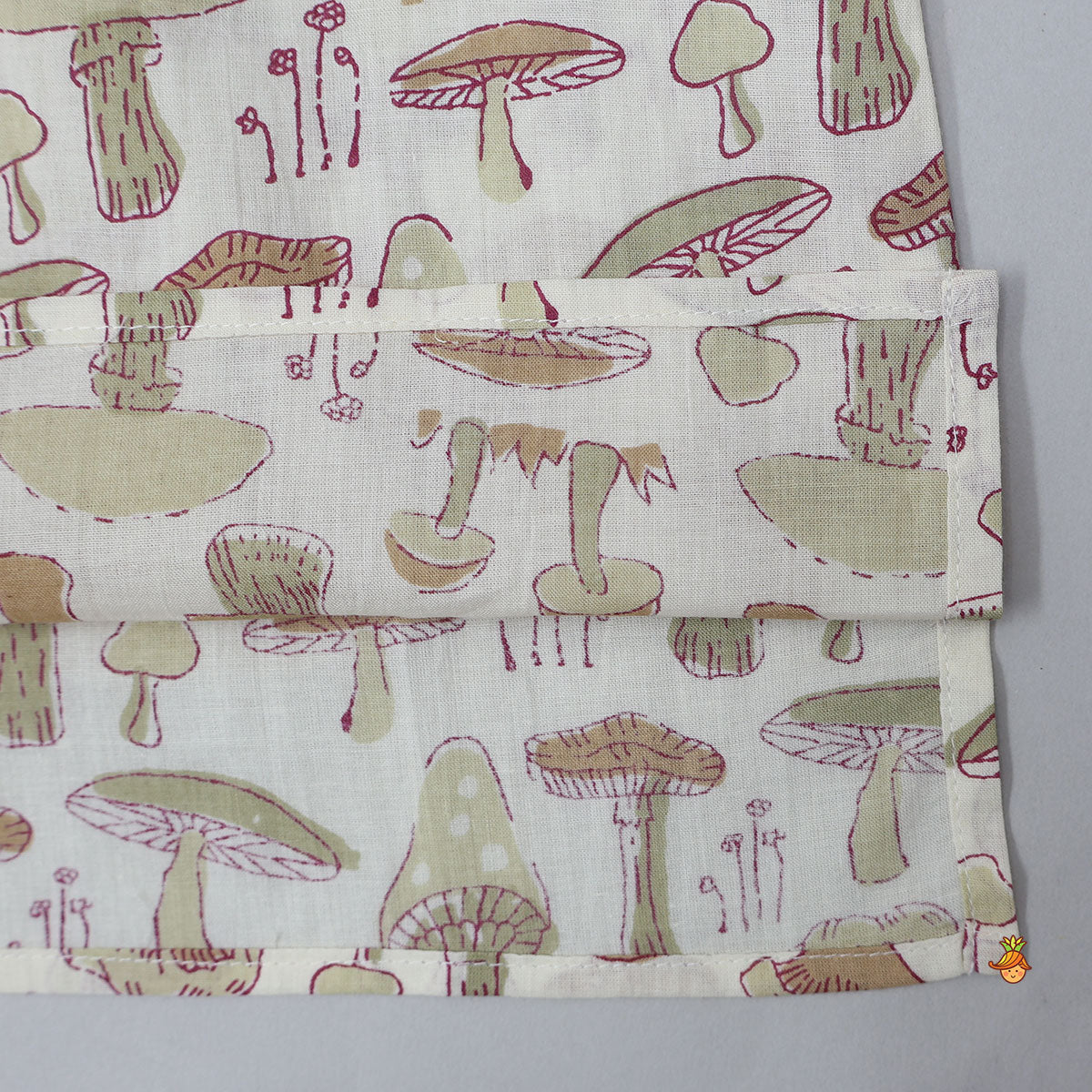 Mushroom Motif All Over Printed Sleepwear