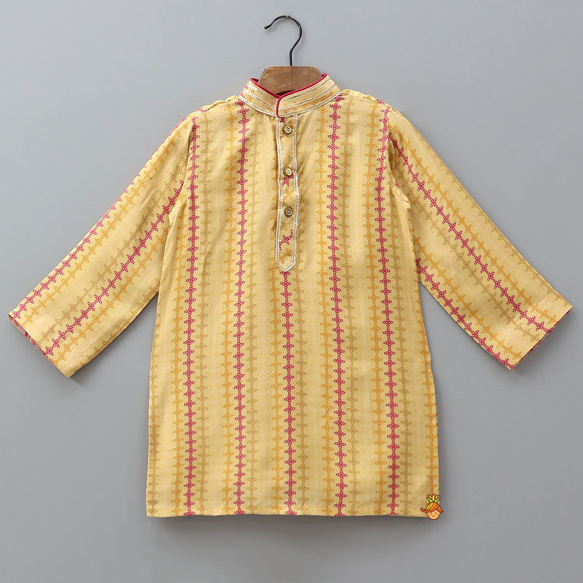 Printed Ethnic Kurta With Pyjama