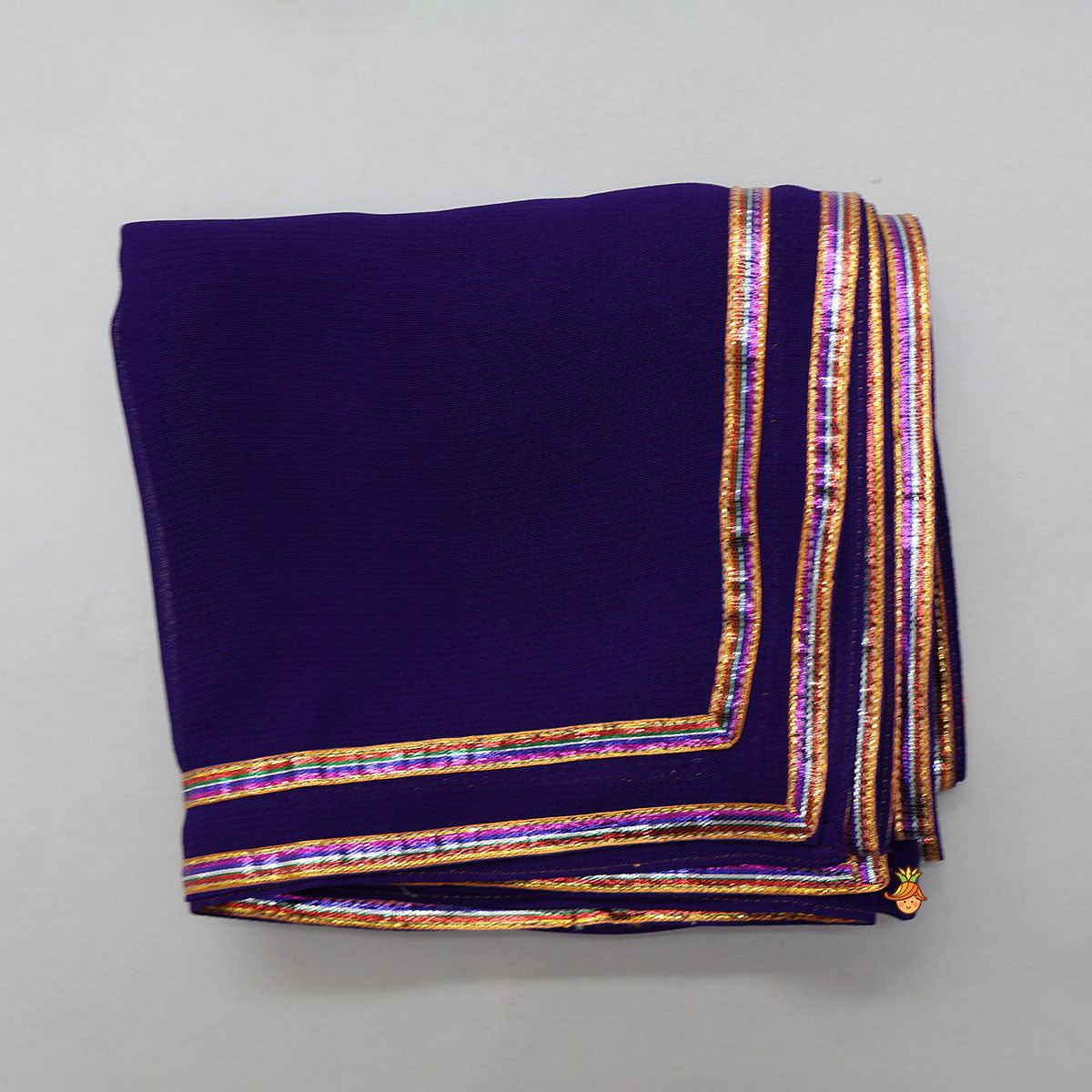 Festive Faux Mirror Work Kurti And Sharara With Dupatta