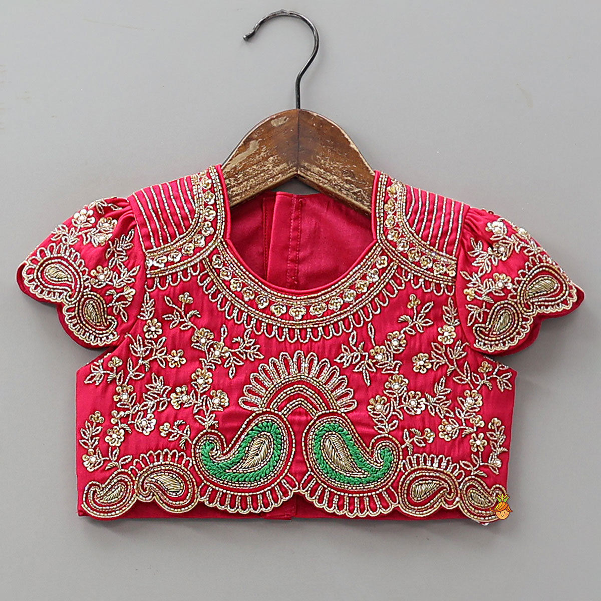 Glamorous Heavy Embroidered Crop Top And Lehenga With Dupatta