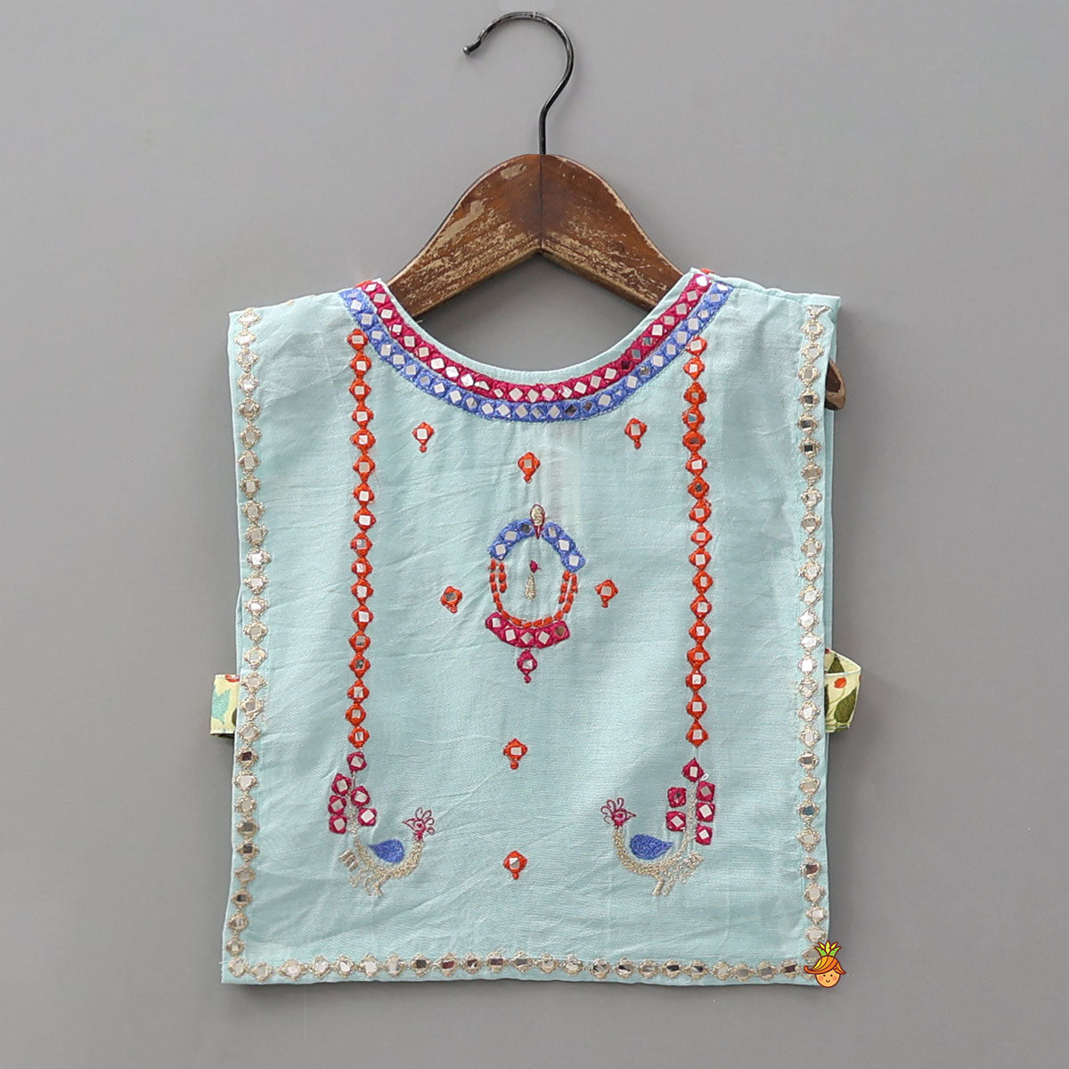 Bib Style Top And Lehenga