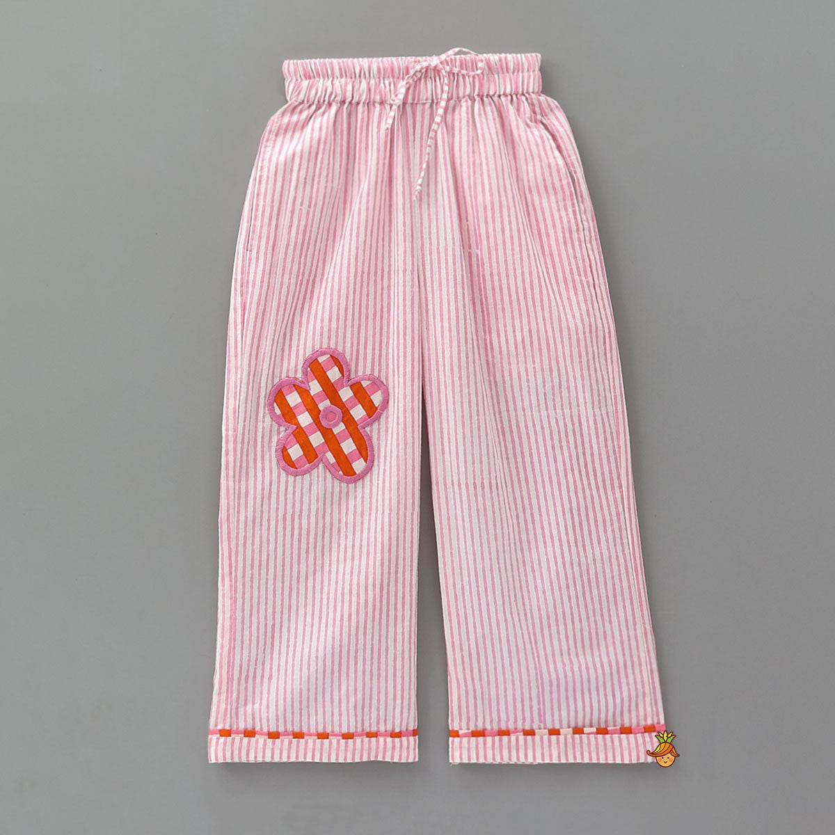 Striped Printed Floral Sleepwear