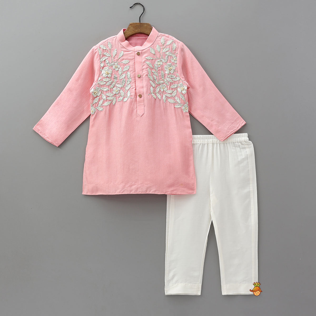 Classic Gota Work Kurta And Pyjama