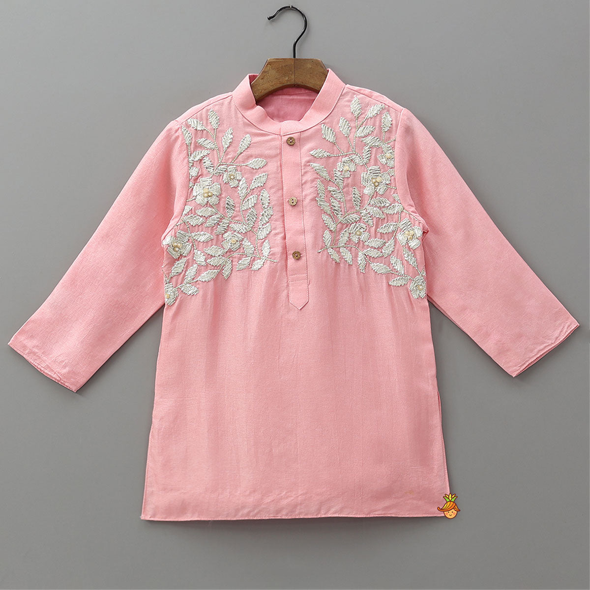 Classic Gota Work Kurta And Pyjama