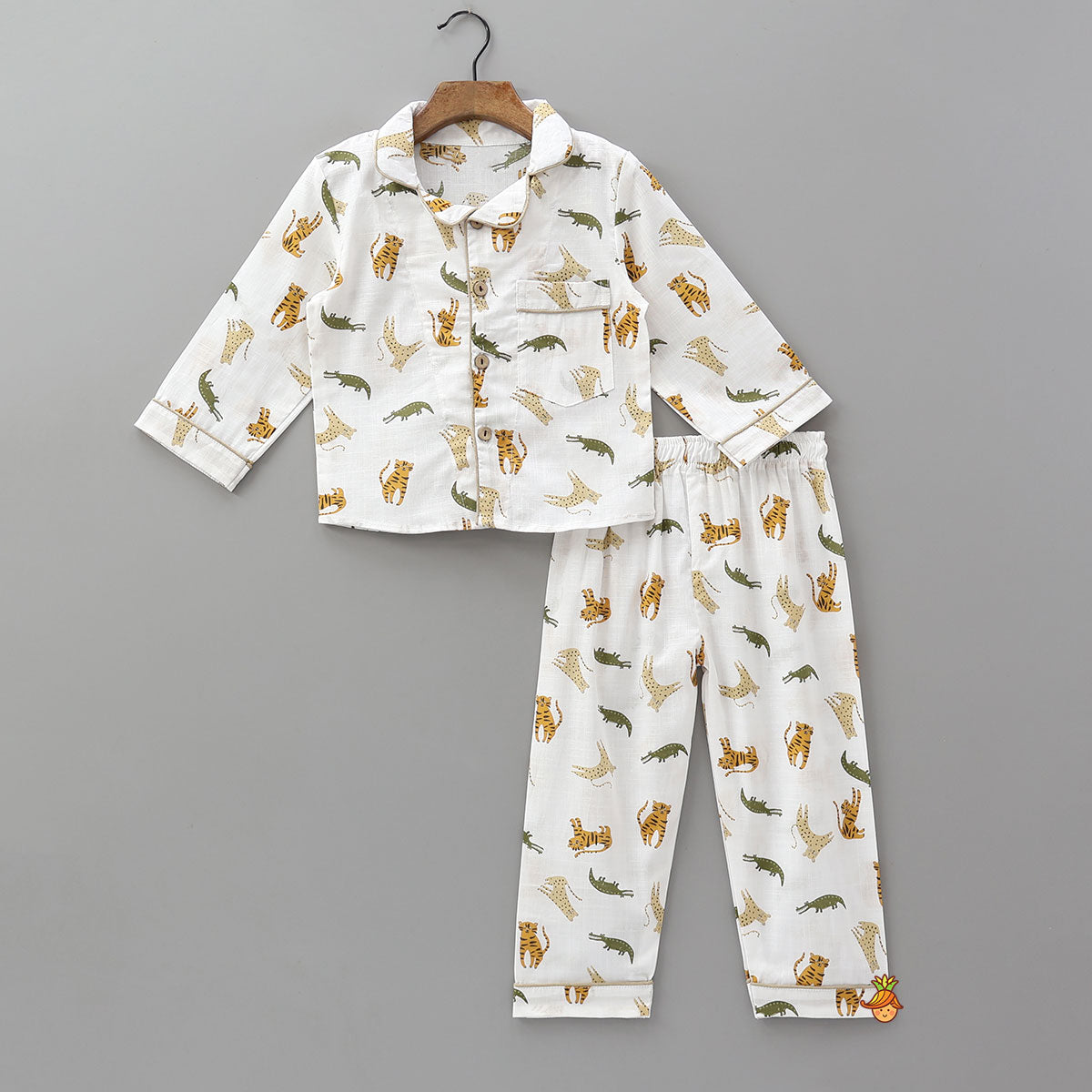 Animal Motif Printed Sleepwear