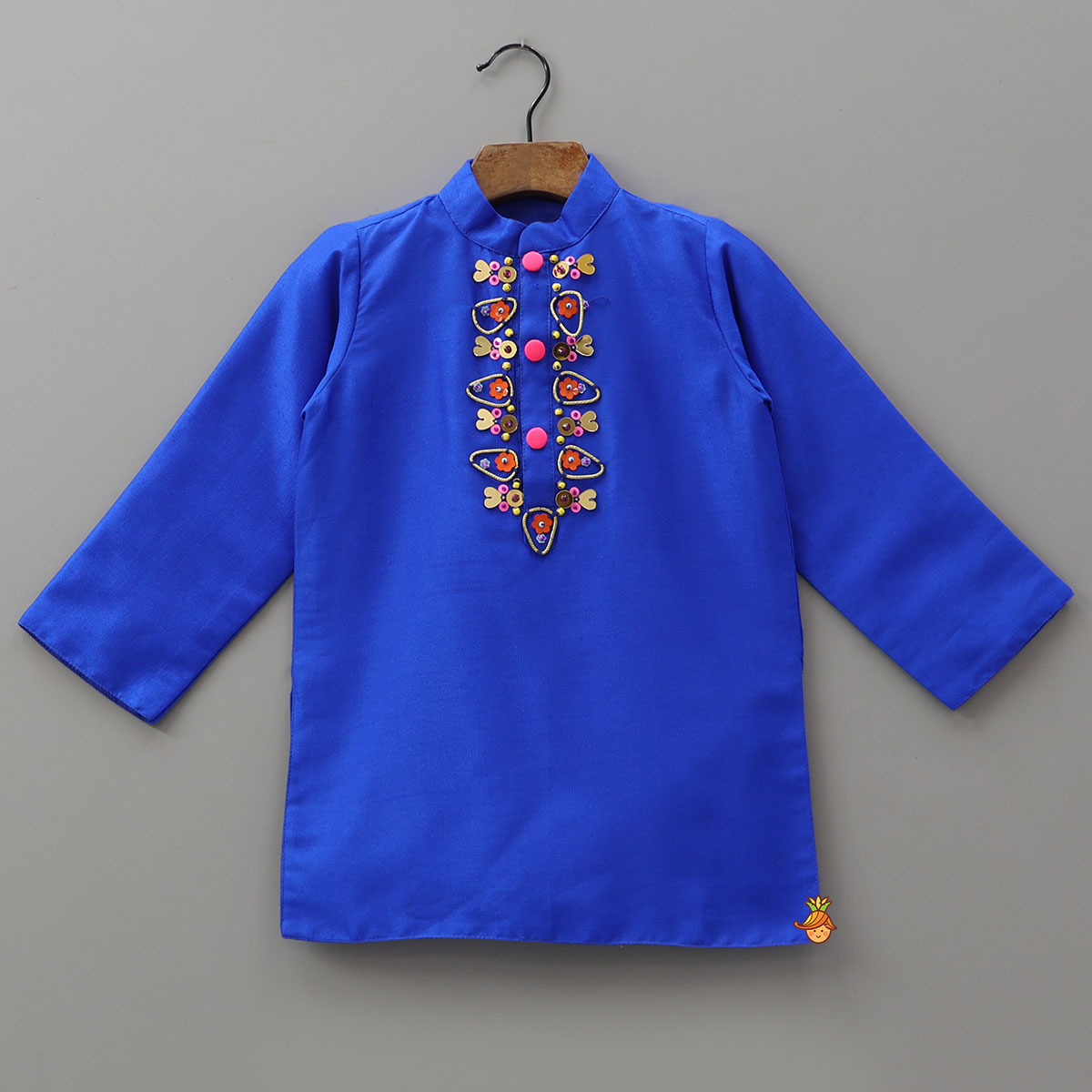 Charming Embellished Kurta And Pyjama